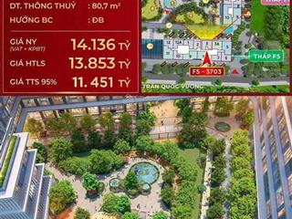 Em có mấy căn ngoại giao giá cực tốt  dự án sun feliza cầu giấy, giá chỉ từ 9 tỷ