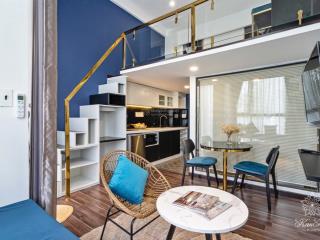 Thuê ngay căn hộ 3s duplex hiện đại 35m2 full nt, nguyễn cửu vân bình thạnh, gần trung tâm q1