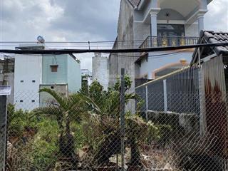 Lô đất mặt tiền dt lớn  hiếm  187m2 full thổ đường vào cầu ba tấn phường thạnh xuân, q12