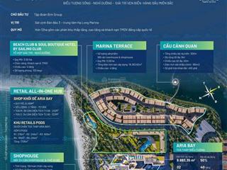 Hot! aria bay  căn hộ hạng sang mặt biển, hùng thắng, hạ long  chỉ từ hơn 700tr  sở hữu lâu dài