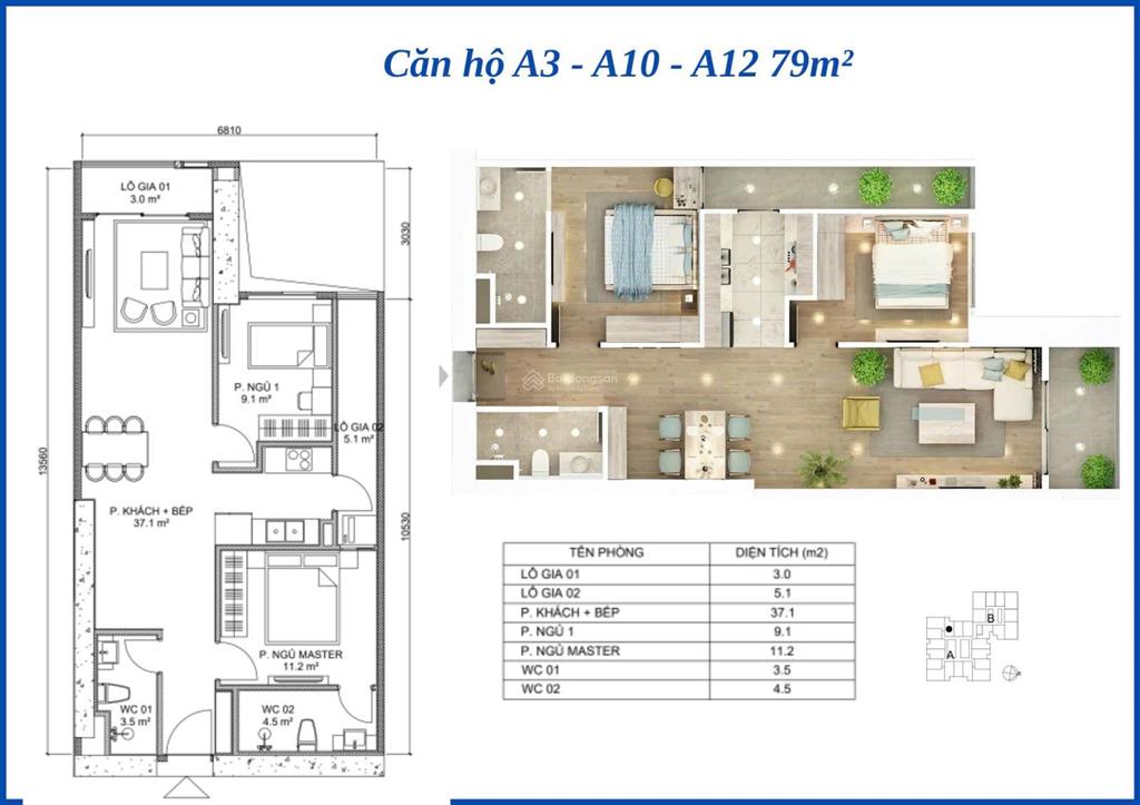 Bán căn hộ cc bid residence, tố hữu, la khê, hà đông, giá siêu hời từ 3 tỷ  4 tỷ
