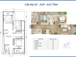 Bán gấp căn 79m2 chung cư bid residence với 2 pn, 2wc vị trí trung tâm