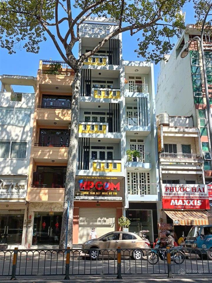 Bán nhà góc 2 mặt tiền hòa hưng,p 13, quận 10 dt 6x17m 4 tầng 24 tỷ 500