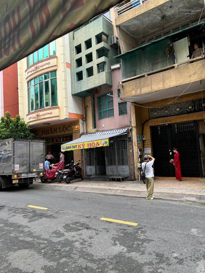 Bán nhà mặt tiền ký hòa, p11, quận 5 dt 3.8x23.5m nh 3.95m 6 tầng 20.5 tỷ