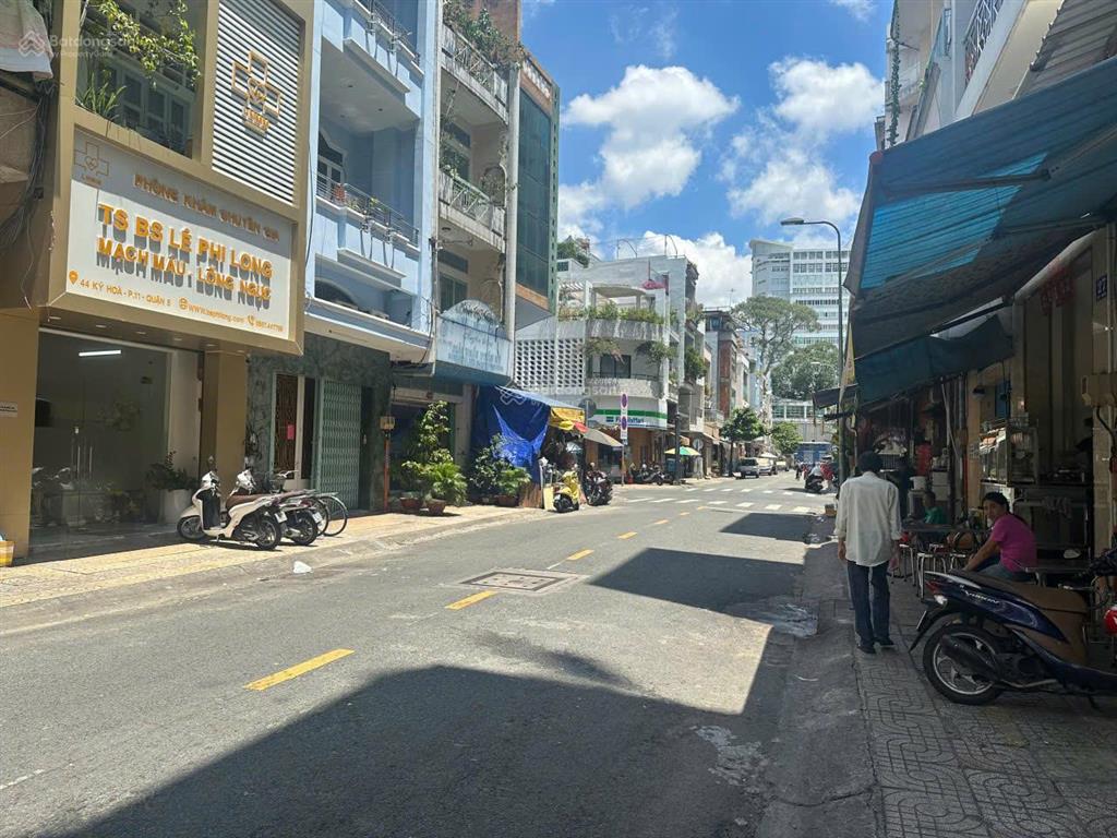 Bán nhà mặt tiền ký hòa, p11, quận 5 dt 3.8x23.5m nh 3.95m 6 tầng 20.5 tỷ