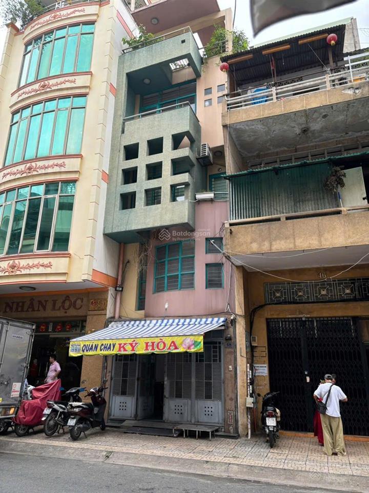 Bán nhà mặt tiền ký hòa, p11, quận 5 dt 3.8x23.5m nh 3.95m 6 tầng 20.5 tỷ