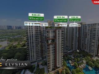 Bán sky village đẳng cấp giới thượng lưu biểu tượng của quận 9 chỉ 24.3tỷ/332m2 căn hộ elysian