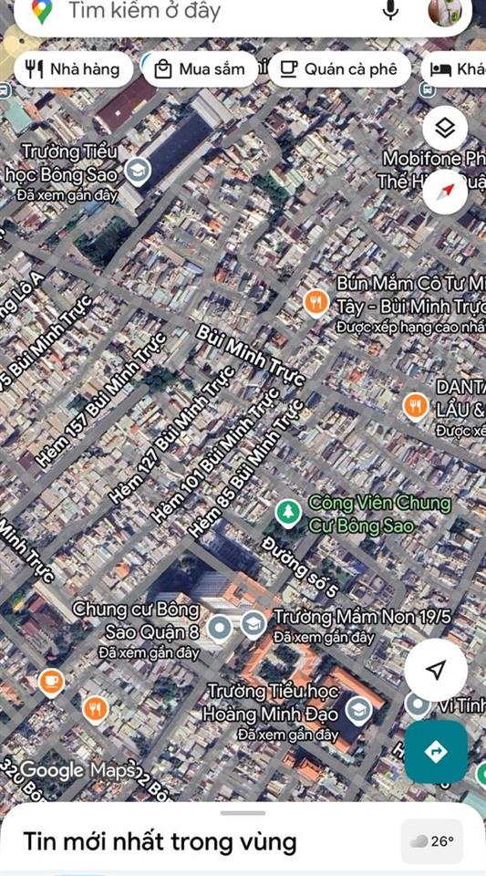 Bán nhà bùi minh trực, quận 8, liền kề khu trung tâm hành chính, 55m2, giá 7 tỷ 850