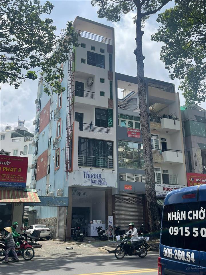 Mặt tiền đường ngô gia tự 4.1x17m, 4 lầu vị trí đẹp vỉa hè lớn thuận tiện kinh doanh giá 26.5 tỷ