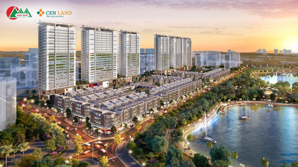 Cho thuê căn 43m2 có (1pk  1vs)  giá 6 triệu  nội thất cơ bản tại khai sơn city  0971 916 ***