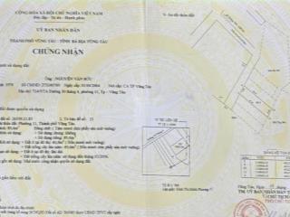 Bán nr đẹp xuất sắc tại đường 30/4, p 11, vũng tàu, giá 3,9 tỷ, 90m2