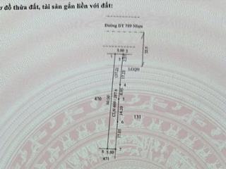 Bán đất tại đường 789, xã hưng thuận, trảng bàng, tây ninh, giá cực chất 1,5 tỷ, 287,6 m2