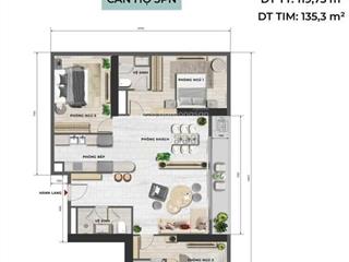 Bán cc sun feliza suites, phạm hùng, 180 triệu / m2, 69.19m2, 2pn, 2wc