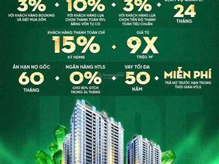 Căn hộ jade square phạm văn đồng chỉ 1,5 tỷ nhận nhà