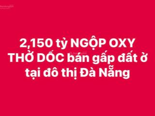 Ngộp ô xy thở dốc  cần bán đất gấp