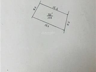 Đất mặt phố thuý lĩnh, hoàng mai. mt 16,6m, dt 148m2, giá 33,68 tỷ