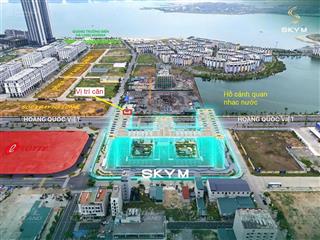 Bán suất ngoại giao căn góc 2pn tòa s3 mã 12 view biển, hồ nhạc nước đẹp nhất dự án skym hạ long