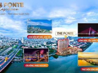 Chính chủ cần bán căn 2pn 76m2 sun ponte residences tầng cao, view sông +thành phố. giá chỉ 5tyxxx