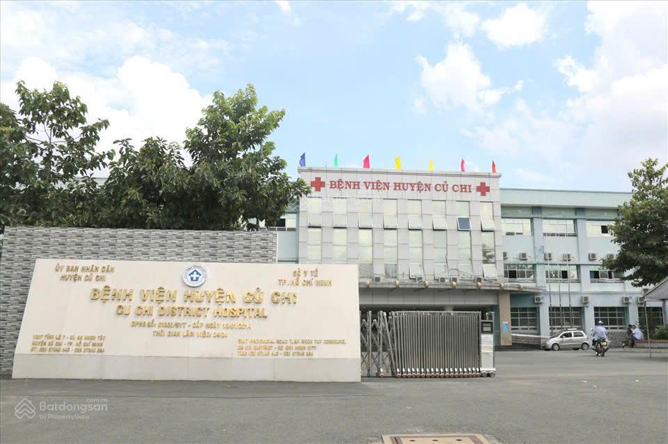 Cần bán nhanh lô đất 5x25 full thổ mặt tiền đường nhựa 6m ngay bệnh viện đa khoa củ chi giá 1tỷ4 tl