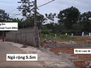 Chính chủ có 3 lô đất cách cổng kcn nhuận trạch vài bước chân.