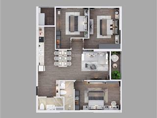 Bán căn hộ chung cư 66,7m2 tại economy city, thị trấn như quỳnh, văn lâm, văn lâm, hưng yên, 2,8 tỷ