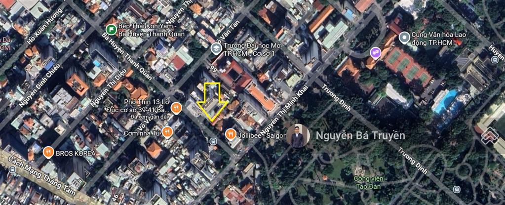 Bán biệt thự đường bà huyện thanh quan quận 3, kc1 trệt 2 lầu, cn220m2, pháp lý chuẩn giá 205 tỷ