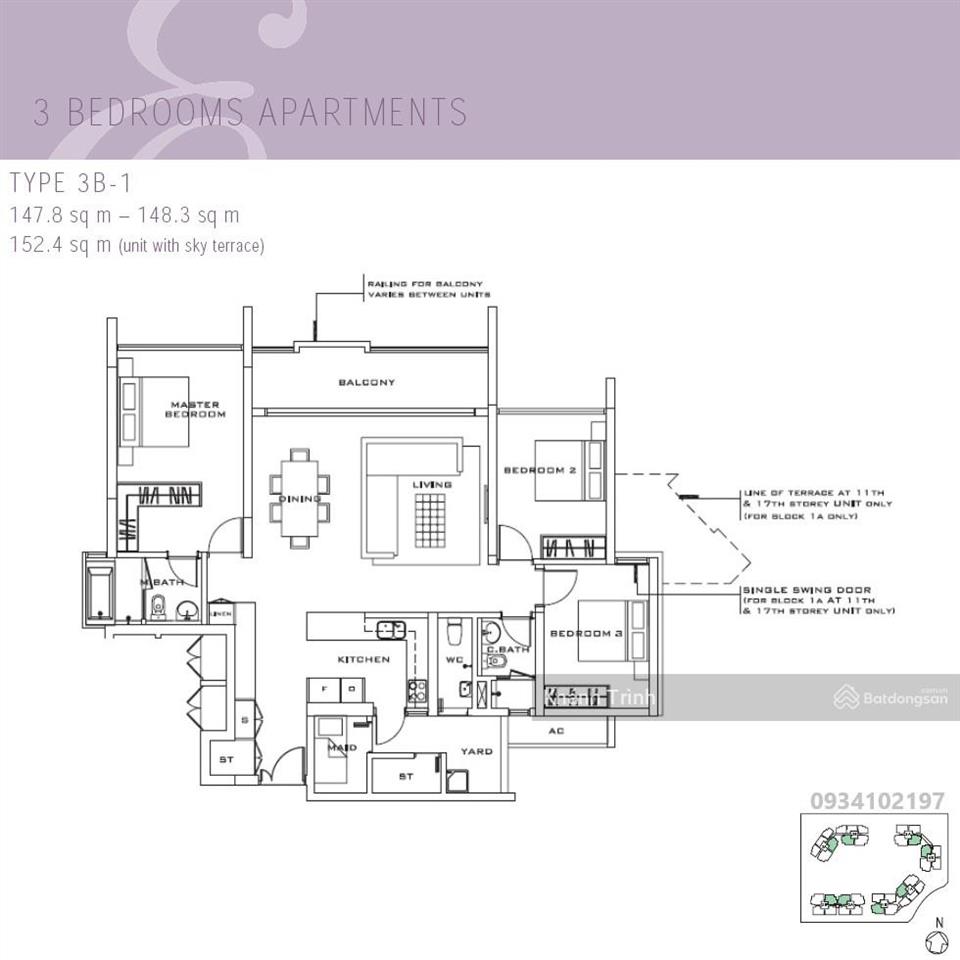 Bán nhanh 171m2 tầng trung view nội khu nhà mới đẹp. giá tốt nhất chỉ 19 tỷ 6 bao trọn, sẵn sổ hồng