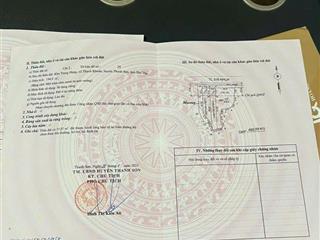 Bán đất tại trung hưng, thạch khoán, thanh sơn, phú thọ, 3,1 tỷ, 194 m2  giá ưu đãi hàng hiếm