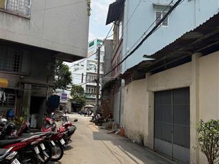 Bán nhà riêng quận 6  tân hoà đông 64m ( 4m x 14m )  2 tầng nhà cũ tiện xây mới chỉ 6 tỷ 85