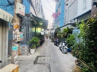 Quận 6  cư xá phú lâm a 47m 3 tầnghẻm 4m thông ( 3,6m x 13m ) chỉ 6 tỷ 2