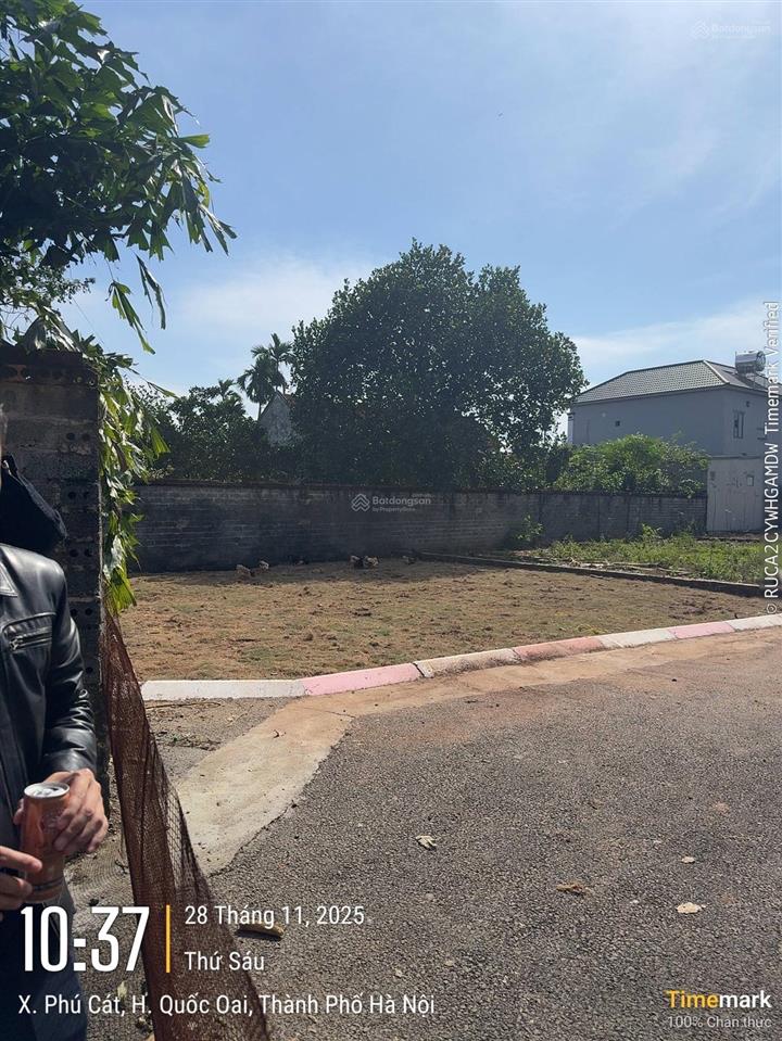 Bán đất đẹp tại phú cát, quốc oai, hà nội, 45 triệu / m2, 107 m2