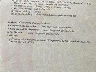 Đất vuông vắn như tờ giấy a4, đẹp, sổ cất két