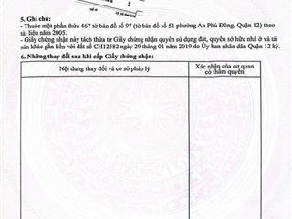 Bán đất 107m2 tại vườn lài, an phú đông, q12, hcm giá ưu đãi 8,9 tỷ