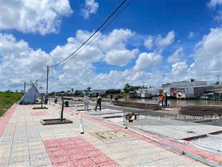 Bán nền full thổ cư 120m2, đường huỳnh quãng lộ 40m khu hoàng tâm