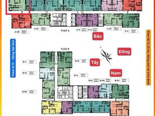 Bán lỗ 50tr ch a&t sky garden 2pn góc 78m2 tầng trung view hồ gươm xanh trực diện sông sài gòn