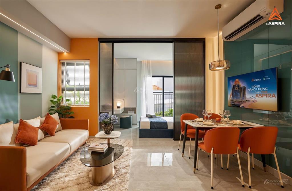 Căn 1pn the aspira 42m² giá chỉ 1,65 tỷ, nội thất cao cấp smarthome, gần metro