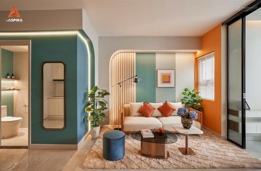 Căn 1pn the aspira 42m² giá chỉ 1,65 tỷ, nội thất cao cấp smarthome, gần metro