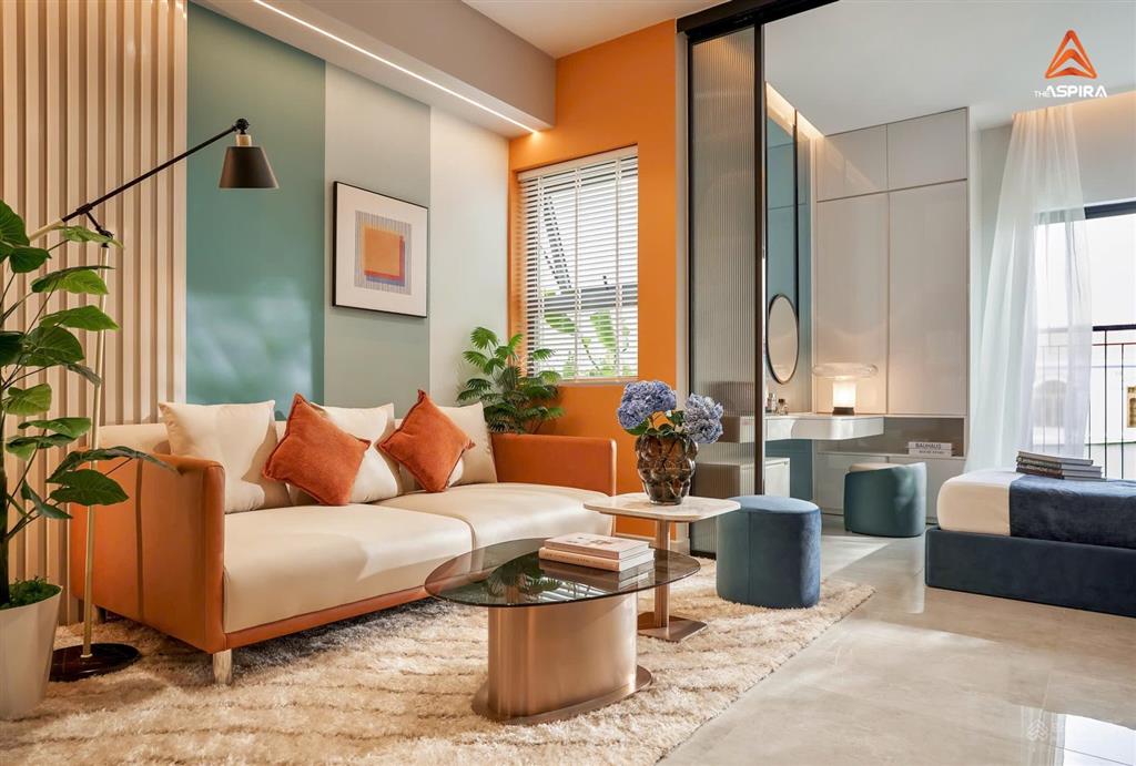 Căn 1pn the aspira 42m² giá chỉ 1,65 tỷ, nội thất cao cấp smarthome, gần metro