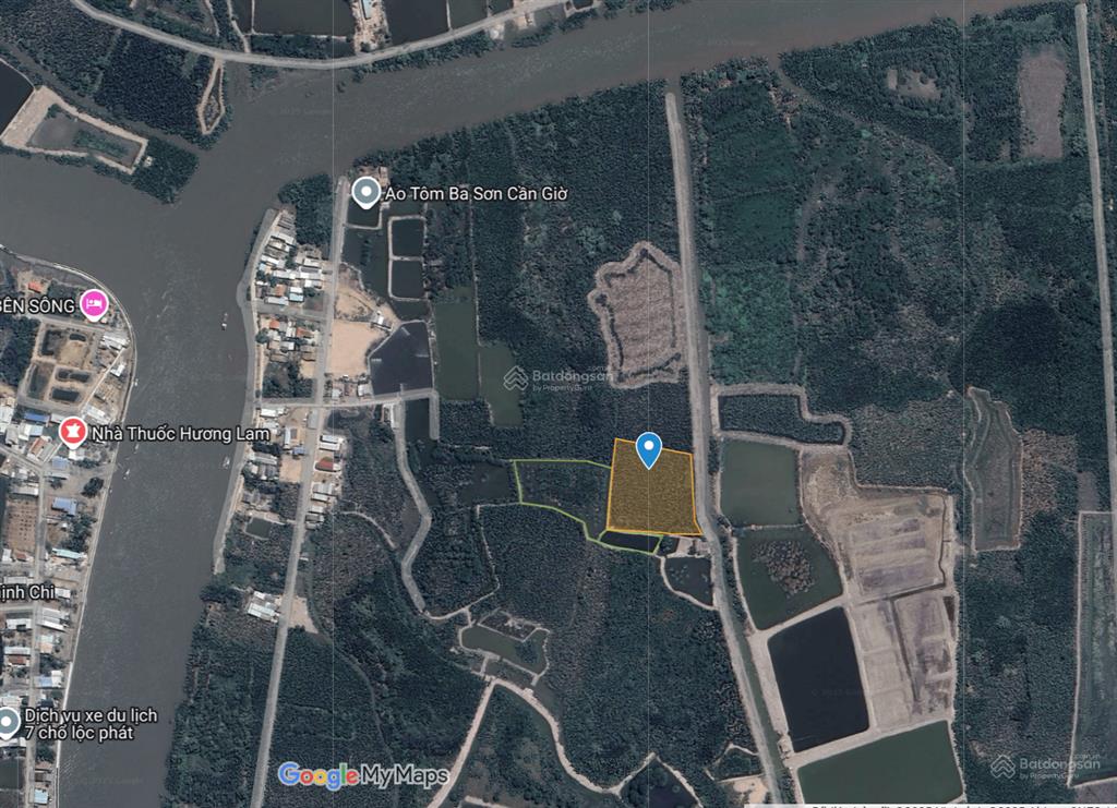 Bán gấp đất đẹp, giá rẻ nhất khu vực an thới đông, cần giờ  6.378m2