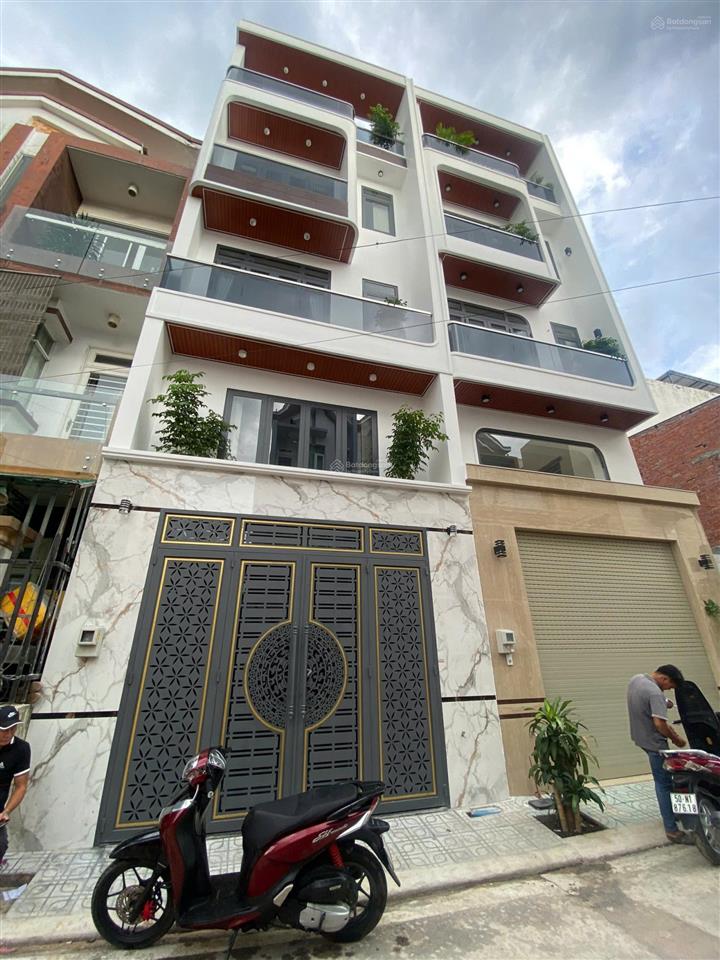 Siêu phẩm nhà phố mới xây 100%  full nội thất cao cấp, dt4,8x14m, 1 trệt,1 lửng, 3 lầu, st