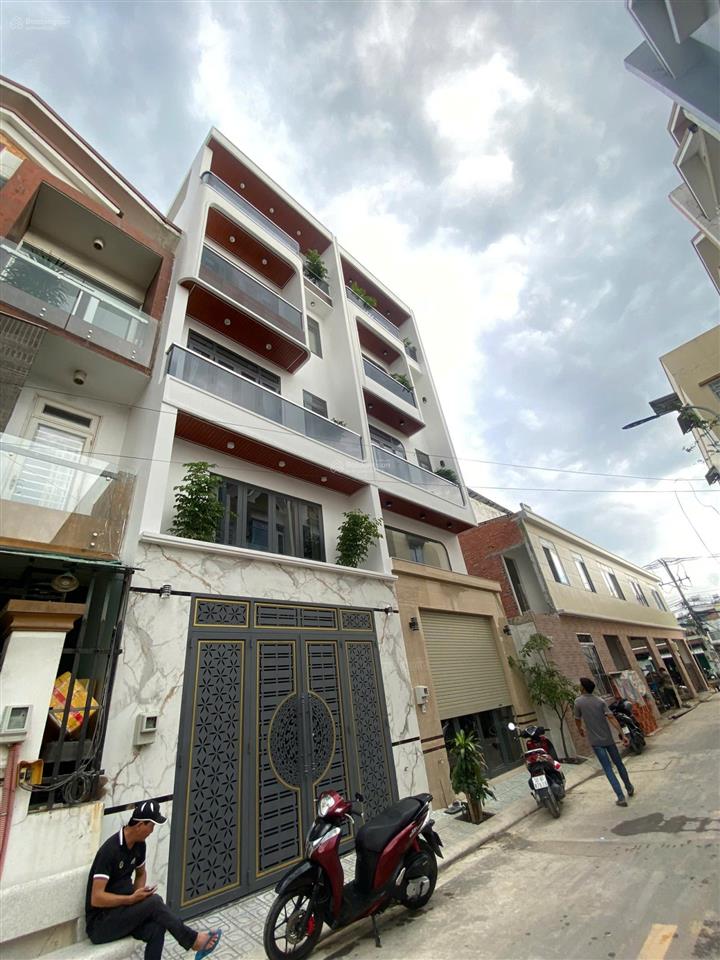 Siêu phẩm nhà phố mới xây 100%  full nội thất cao cấp, dt4,8x14m, 1 trệt,1 lửng, 3 lầu, st