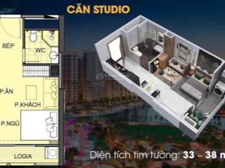 Bán ch studio 34m2, 2,784 tỷ tại the opus one  vinhomes grand park, q9, hcm