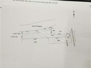 Bán lô đất đẹp 9.7 x 41m có 100m2 thổ cư, mặt tiền đường huyện 95, phường trung an