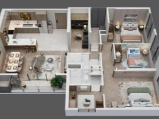 Bán căn 3n2w 105m2 lumiere ever green  giá chỉ 9.595 tỷ thu về (~ 91tr/m²) vinhomes smart city