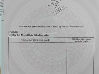 Bán đất 100m2 tại quốc lộ 38b, đại an, vụ bản, nam định, giá ưu đãi 1,95 tỷ