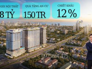 Bán gấp căn 2pn legend đà nẵng, tặng gói nội thất 500tr, view pháo hoa, hướng sông hàn