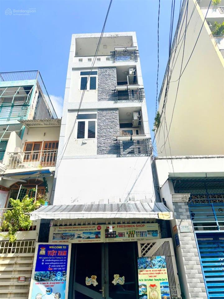 Siêu phẩm! mặt tiền phú nhuận đường lê tự tài, 5 tầng 6pn, 6wc  dts 140m2 giá chỉ 9,5 tỷ tl