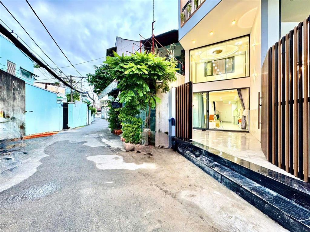 Hot! 3tst+lửng mặt tiền đường thích bửu đăngphạm văn đồng dt58m2 ( 4 x 15 ) giá chỉ 9,15 tỷ tl