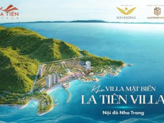 La tiên villa tuyệt tác biệt thự nghỉ dưỡng ven biển chuẩn nghỉ dưỡng 5 sao