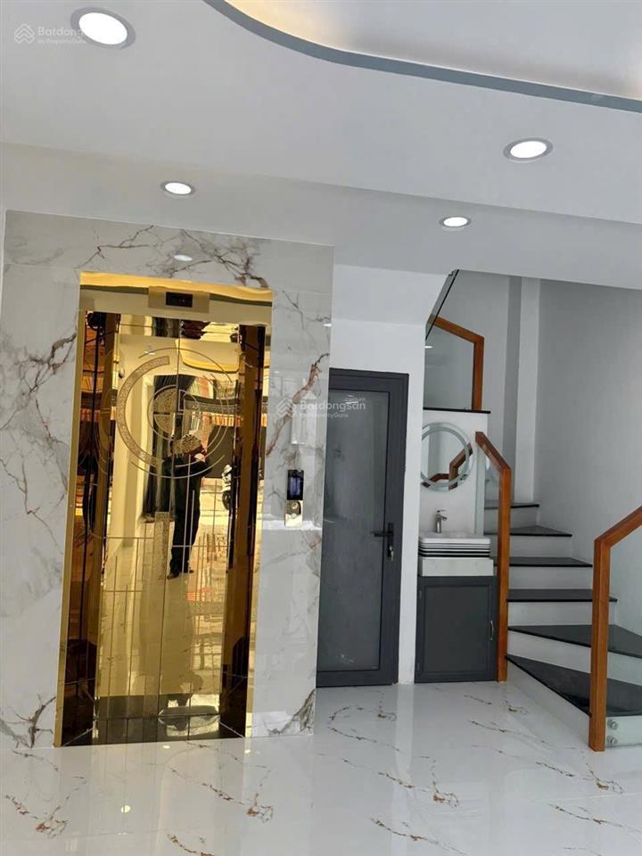 Bán nhà 4 tầng cao cấp mt huỳnh khương an, p5, hò vấp, dt 4,1x15m, giá 15,5 tỷ  gần đh công nghiêp